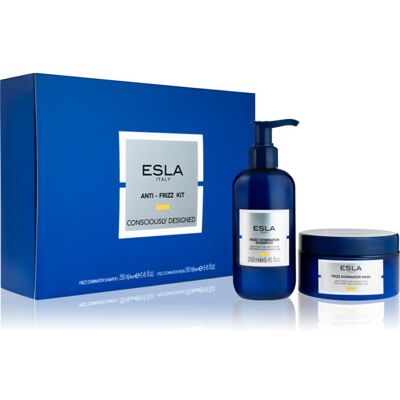 ESLA ITALY Frizz Dominator set tegen Kroes Haar ESLA ITALY Frizz Dominator set tegen Kroes Haar