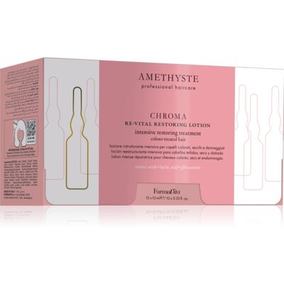 FarmaVita Amethyste Chroma Zijdezachte Regenerende Verzorging voor Gekleurd Haar 10x10 ml FarmaVita Amethyste Chroma Zijdezachte Regenerende Verzorging voor Gekleurd Haar 10x10 ml
