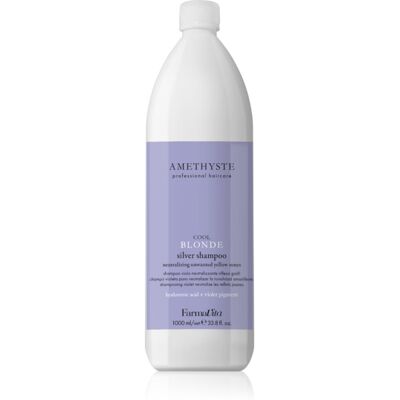 FarmaVita Amethyste Cool Blonde Paarse Shampoo voor Blond en Highlighted Haar 1000 ml FarmaVita Amethyste Cool Blonde Paarse Shampoo voor Blond en Highlighted Haar 1000 ml
