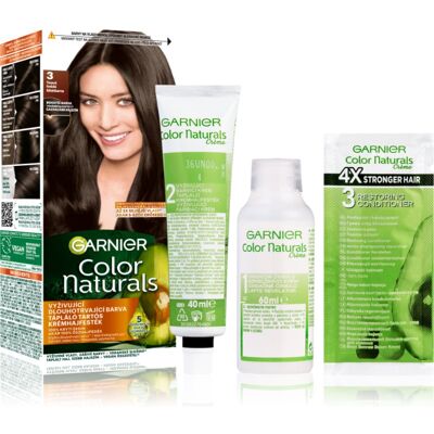 Garnier - Color Naturals Creme Donker Bruin - Haarkleuring - Langdurig Garnier - Color Naturals Creme Donker Bruin - Haarkleuring - Langdurig