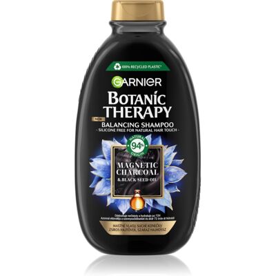GARNIER - Magnetisch Actieve Koolstof & Zwarte Zaadolie Shampoo - Vet haar - 400ml GARNIER - Magnetisch Actieve Koolstof & Zwarte Zaadolie Shampoo - Vet haar - 400ml