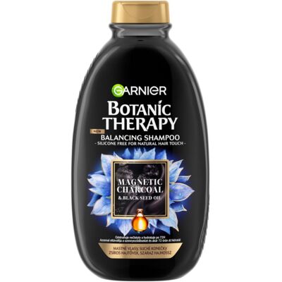 GARNIER - Magnetisch Actieve Koolstof & Zwarte Zaadolie Shampoo - Vet haar - 400ml GARNIER - Magnetisch Actieve Koolstof & Zwarte Zaadolie Shampoo - Vet haar - 400ml