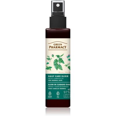 Green Pharmacy Nettle & Burdock oil Elixir Serum voor Normaal Haar 150 ml Green Pharmacy Nettle & Burdock oil Elixir Serum voor Normaal Haar 150 ml