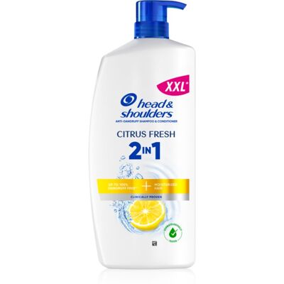 Head & Shoulders Citrus Fresh 2in1 Shampoo en Conditioner tegen Roos 800 ml Head & Shoulders Citrus Fresh 2in1 Shampoo en Conditioner tegen Roos 800 ml