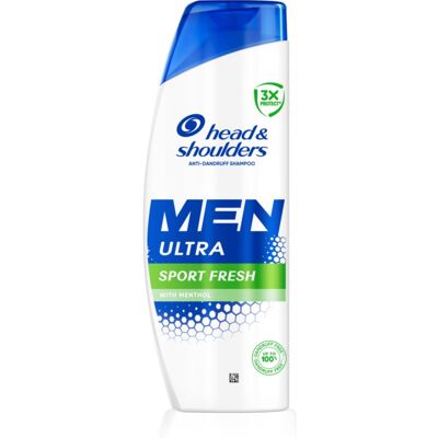 Head & Shoulders Men Ultra Sport Fresh Anti-Ross Shampoo voor Mannen 300 ml Head & Shoulders Men Ultra Sport Fresh Anti-Ross Shampoo voor Mannen 300 ml