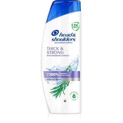 Head & Shoulders Thick & Strong with Rosemary Extract Anti-Ross Shampoo 400 ml Head & Shoulders Thick & Strong with Rosemary Extract Anti-Ross Shampoo 400 ml