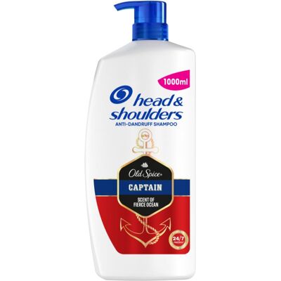 Head & Shoulders Old Spice Captain Anti-Ross Shampoo 1000 ml Head & Shoulders Old Spice Captain Anti-Ross Shampoo 1000 ml