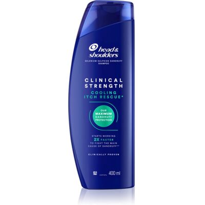Head & Shoulders Cooling Itch Rescue shampoo tegen roos en jeuk 400 ml Head & Shoulders Cooling Itch Rescue shampoo tegen roos en jeuk 400 ml