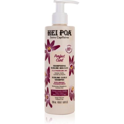 Hei Poa Perfect Curl Shampoo voor Krullend en Golvend Haar 250 ml Hei Poa Perfect Curl Shampoo voor Krullend en Golvend Haar 250 ml