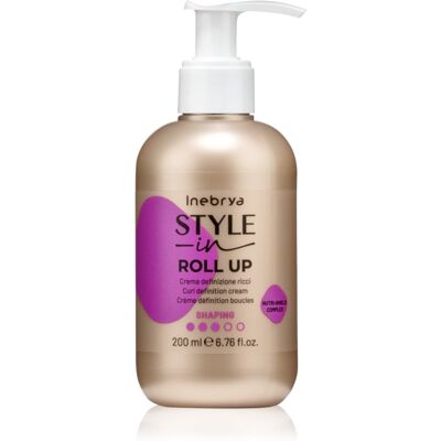 Inebrya Style-In Roll Up Crème voor Definitie en Vorm kudrn 200 ml Inebrya Style-In Roll Up Crème voor Definitie en Vorm kudrn 200 ml