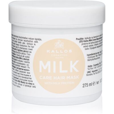 Kallos Cosmetics Melk Haarmasker - Haarmasker Kallos Cosmetics Melk Haarmasker - Haarmasker