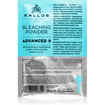 Kallos Cosmetics - KJMN Advanced 9 Bleekpoeder - Haarbleekmiddel - 35 g Kallos Cosmetics - KJMN Advanced 9 Bleekpoeder - Haarbleekmiddel - 35 g