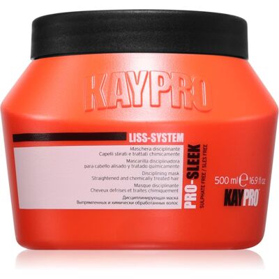 Kaypro Liss-System Disciplining Mask Masker voor Onhandelbaar en Pluizig Haar 500 ml Kaypro Liss-System Disciplining Mask Masker voor Onhandelbaar en Pluizig Haar 500 ml