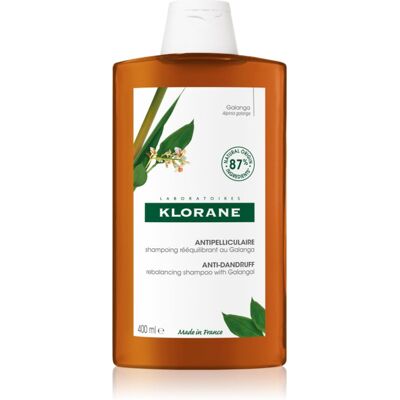 Klorane Galanga hydraterende shampoo tegen roos 400 ml Klorane Galanga hydraterende shampoo tegen roos 400 ml