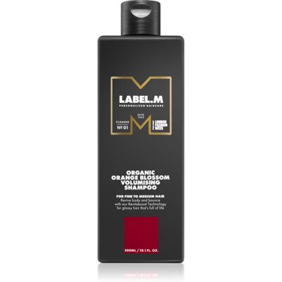 label.m Organic Orange Blossom Shampoo voor meer volume 300 ml label.m Organic Orange Blossom Shampoo voor meer volume 300 ml