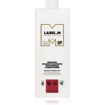 label.m Organic Orange Blossom Volumising Conditioner Conditioner voor Volume en Vastheid 1000 ml label.m Organic Orange Blossom Volumising Conditioner Conditioner voor Volume en Vastheid 1000 ml