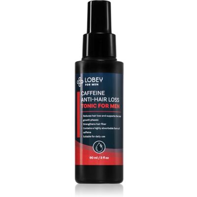 Lobey Caffeine Tonic Tegen Haaruitval voor Mannen 90 ml Lobey Caffeine Tonic Tegen Haaruitval voor Mannen 90 ml