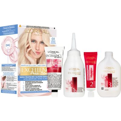 L’Oréal Paris Excellence Creme Haarkleuring Tint 01 Lightest Natural Blonde 1 st L’Oréal Paris Excellence Creme Haarkleuring Tint 01 Lightest Natural Blonde 1 st