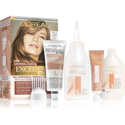 L’Oréal Paris Excellence Creme Drievoudige Bescherming Blond Haarverf - Haarkleur L’Oréal Paris Excellence Creme Drievoudige Bescherming Blond Haarverf - Haarkleur