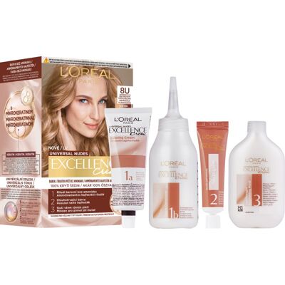 L'Oréal Paris Excellence Lichtblond Haarkleuring - Haarkleur L'Oréal Paris Excellence Lichtblond Haarkleuring - Haarkleur