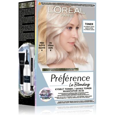 L’Oréal Paris Préférence Le Blonding - Platinum Ice Haar Toner L’Oréal Paris Préférence Le Blonding - Platinum Ice Haar Toner