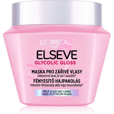 L’Oréal Paris Elseve Glycolic Gloss Haarmasker voor een Stralende Glans 300 ml L’Oréal Paris Elseve Glycolic Gloss Haarmasker voor een Stralende Glans 300 ml