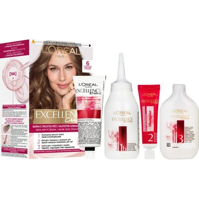 L’Oréal Paris Excellence Creme Haarkleuring Tint 6 1 st L’Oréal Paris Excellence Creme Haarkleuring Tint 6 1 st