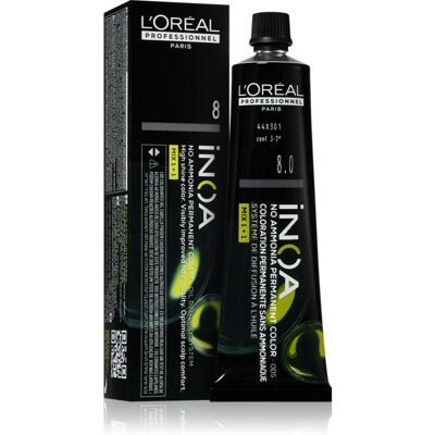L’Oréal Professionnel Inoa Model 8.0 - Haarkleuring - Permanent, Zonder ammonia L’Oréal Professionnel Inoa Model 8.0 - Haarkleuring - Permanent, Zonder ammonia