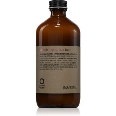 Oway Smooth'n glow Hiar Bath shampookuur voor Glanzend en Zacht Haar 240 ml Oway Smooth'n glow Hiar Bath shampookuur voor Glanzend en Zacht Haar 240 ml