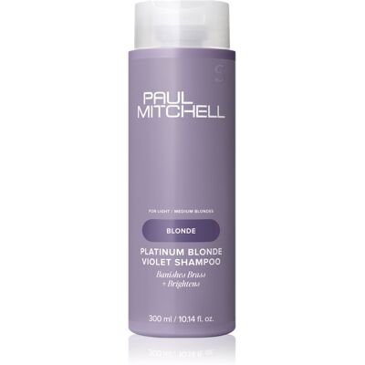 Paul Mitchell Blonde Platinum Blonde Violet Shampoo Paarse Shampoo voor Blond en Grijs Haar 300 ml Paul Mitchell Blonde Platinum Blonde Violet Shampoo Paarse Shampoo voor Blond en Grijs Haar 300 ml