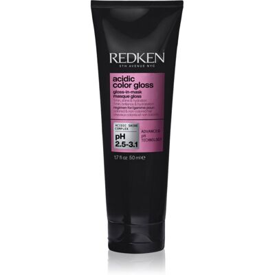 Redken Acidic Color Gloss Gloss-in-Mask Voedende en Hydraterende Haarmasker voor Glanzend en Zacht Haar 50 ml Redken Acidic Color Gloss Gloss-in-Mask Voedende en Hydraterende Haarmasker voor Glanzend en Zacht Haar 50 ml