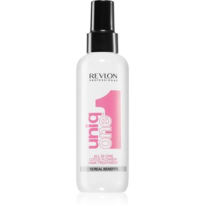 Revlon Uniq One Lotus Haarbehandeling - Voedend, Kroezen Controle, Warmtebescherming Revlon Uniq One Lotus Haarbehandeling - Voedend, Kroezen Controle, Warmtebescherming