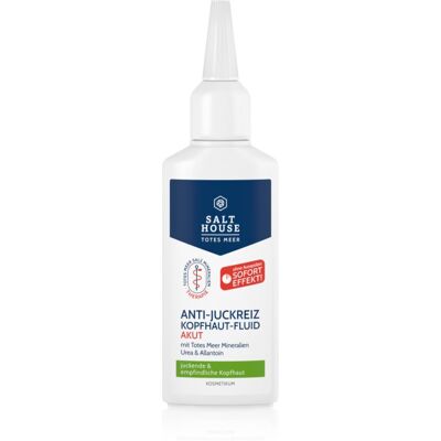 Salt House Dead Sea Therapy Anti-Itchy Scalp Fluid Acute Fluid voor de hoofdhuid 75 ml Salt House Dead Sea Therapy Anti-Itchy Scalp Fluid Acute Fluid voor de hoofdhuid 75 ml
