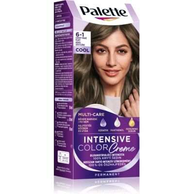 Schwarzkopf Palette Intensive Color Creme Pernamente Haarkleuring Tint 6-1 Cool Dark Blonde 1 st Schwarzkopf Palette Intensive Color Creme Pernamente Haarkleuring Tint 6-1 Cool Dark Blonde 1 st