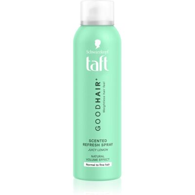 Schwarzkopf Taft Good Hair Verfrissende Spray voor Fijn tot Normaal Haar geuren Juicy Lemon 150 ml Schwarzkopf Taft Good Hair Verfrissende Spray voor Fijn tot Normaal Haar geuren Juicy Lemon 150 ml