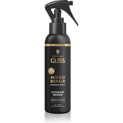Schwarzkopf Gliss Ultimate Repair haarspray voor hittebescherming voor Beschadigd Haar 150 ml Schwarzkopf Gliss Ultimate Repair haarspray voor hittebescherming voor Beschadigd Haar 150 ml