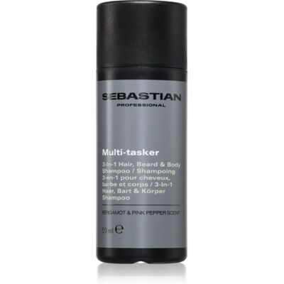 Sebastian Professional SEB MAN The Multi-tasker Shampoo voor haar, baard en lichaam 50 ml Sebastian Professional SEB MAN The Multi-tasker Shampoo voor haar, baard en lichaam 50 ml