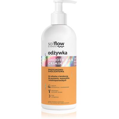 so!flow Frizzy and Dry Hair Protein-Emollient Conditioner Gladmakende Conditioner tegen Kroes Haar 300 ml so!flow Frizzy and Dry Hair Protein-Emollient Conditioner Gladmakende Conditioner tegen Kroes Haar 300 ml