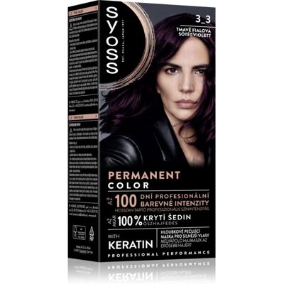 Syoss Donker Violet Haarverf - Haarverf Syoss Donker Violet Haarverf - Haarverf