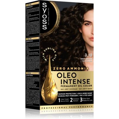 Syoss Diep Bruin Haarverf - Permanent voor Vrouwen Syoss Diep Bruin Haarverf - Permanent voor Vrouwen