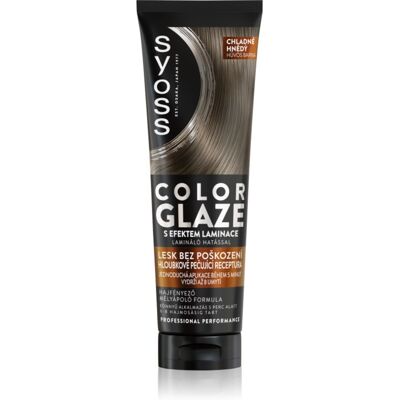 Syoss Intense Glaze Color Getinte Haarkleuring voor Glans Tint Cool Brown 130 ml Syoss Intense Glaze Color Getinte Haarkleuring voor Glans Tint Cool Brown 130 ml