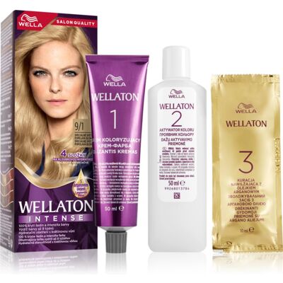 Wellaton Intense Haarverf - Langdurig, Grijsdekking, Eenvoudig Thuis Gebruiken Wellaton Intense Haarverf - Langdurig, Grijsdekking, Eenvoudig Thuis Gebruiken