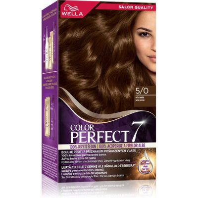 Wella Licht Bruin Permanente Haarverf - Haarkleur Wella Licht Bruin Permanente Haarverf - Haarkleur