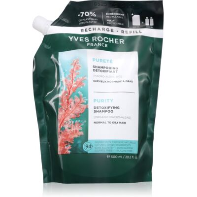 Yves Rocher Pureté reinigende, ontgiftende shampoo 600 ml Yves Rocher Pureté reinigende, ontgiftende shampoo 600 ml