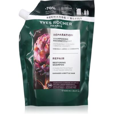 Yves Rocher Réparation Herstellende Shampoo 600 ml Yves Rocher Réparation Herstellende Shampoo 600 ml