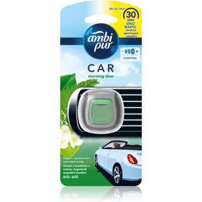 AmbiPur Morning Dew luchtverfrissers voor de auto 2 ml AmbiPur Morning Dew luchtverfrissers voor de auto 2 ml