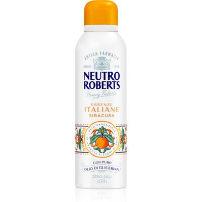 Neutro Roberts Italiane Siracusa Deodorant Spray met 48-Uurs Werking 200 ml Neutro Roberts Italiane Siracusa Deodorant Spray met 48-Uurs Werking 200 ml