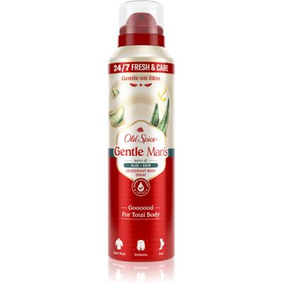 Old Spice Gentle Man's Aloe & Rain Deodorant Spray Aluminiumvrij 140 ml Old Spice Gentle Man's Aloe & Rain Deodorant Spray Aluminiumvrij 140 ml