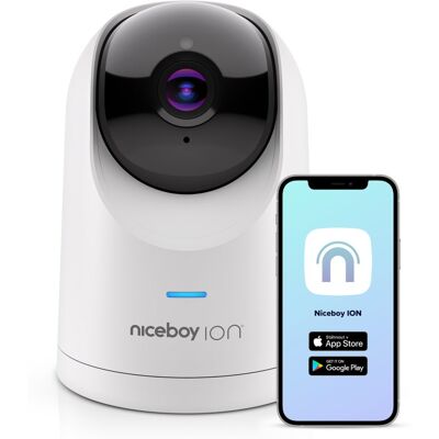 Niceboy ION Guardian N2 slimme wifi-camera voor thuisgebruik 1 st Niceboy ION Guardian N2 slimme wifi-camera voor thuisgebruik 1 st