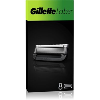 Gillette Labs Vervangende Open Messen 8 st Gillette Labs Vervangende Open Messen 8 st
